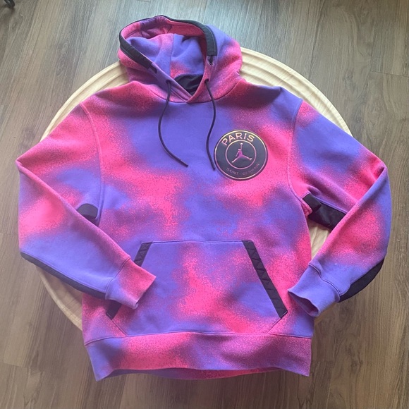 Jordan Shirts Nike Air Jordan X Paris Saint Germain Tie Dye Hoodie Medium Poshmark